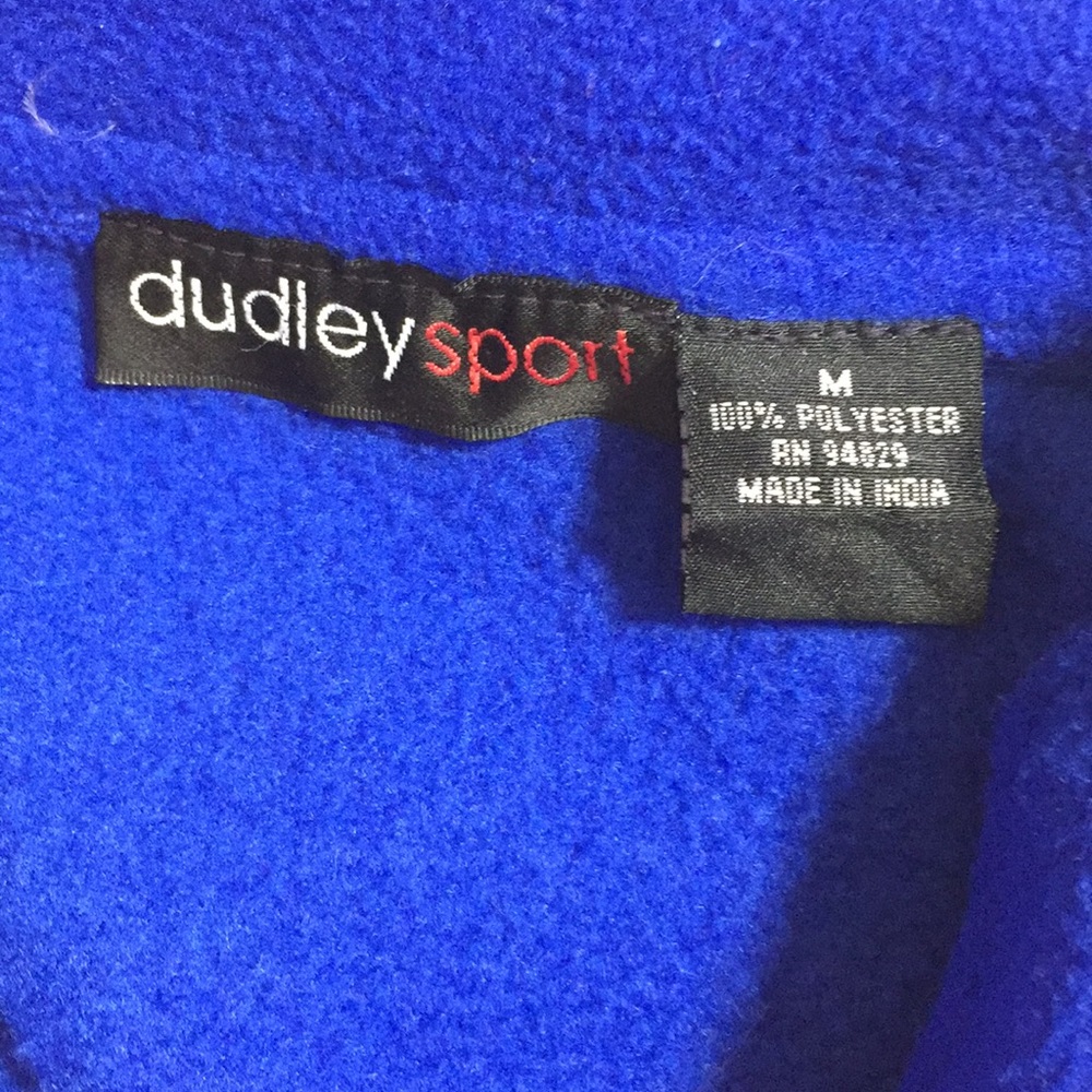 Dudley Sport Soft Fleece Vest Size Medium - Picture 6 of 7